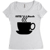 coffee snob Women's Triblend Scoop T-shirt