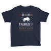 santa taurus christmas ugly t shirts Youth Tee