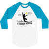 i pooped today!! 3/4 Sleeve Shirt