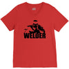 i am welder V-Neck Tee