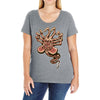 in space no one can hear you scream Ladies Curvy T-Shirt