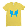 wolverine mask x men avengers marvel comics gift Ladies Fitted T-Shirt