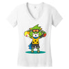 rufu the skaterwolf Women's V-Neck T-Shirt