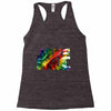 jake paul text paradise Racerback Tank