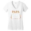 papa the man the myth the legend Women's V-Neck T-Shirt