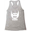 man beard Racerback Tank