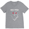 ghose face halloween V-Neck Tee