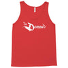 the damned band logo screen printed retro Tank Top