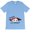 December Peeking Out Baby Girl in Spanish T-Shirt