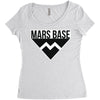 Mars Base Women's Triblend Scoop T-shirt
