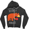 bearly awake Zipper Hoodie