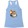 halftone fox (regular) Racerback Tank