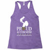 proud Autism  mom Racerback Tank