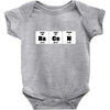 elements of bacon t shirt Baby Onesie