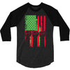 fist raised and proud! 3/4 Sleeve Shirt