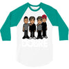 dobre twins dobre brother 3/4 Sleeve Shirt