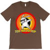too hip to hop dabbing bunny easter T-Shirt