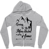 Going To The Mountains Is Going Home Zipper Hoodie
