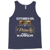 september girl is a perfect combination of princess and warrior Tank Top