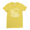 girls fish too only prettier Ladies Fitted T-Shirt