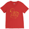 pilze magic mushroom wald natur nature psy psycho trip V-Neck Tee
