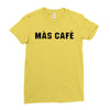 mas cafe Ladies Fitted T-Shirt