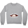 November Peeking Out Asian Baby Boy Crewneck Sweatshirt