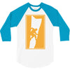 rock climbing wall climb indoor outdoor 2 3/4 Sleeve Shirt