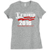 trump for president election 2016 Ladies Fitted T-Shirt