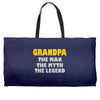father's day grandpa gift funny grandpa shirt birthday gift for grandp Weekender Totes