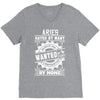 Aries Hated By Many Wanted By Plenty V-Neck Tee