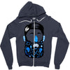pirate beard Zipper Hoodie