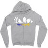 Beauty and The Beast Squadgoals Zipper Hoodie