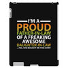 i'm a proud father in law iPad 3 and 4 Case
