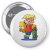 bart simpson Pin-back button