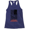 god bless america Racerback Tank