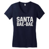 santa bae bae Women's V-Neck T-Shirt