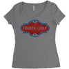 independence day 4 of july Women's Triblend Scoop T-shirt