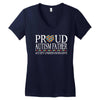 proud autism father Women's V-Neck T-Shirt