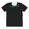 evolution of turtles All Over Women's T-shirt