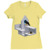 portal bird Ladies Fitted T-Shirt