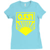 ossi  fdj ddr fun Ladies Fitted T-Shirt