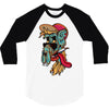 old skul dude 3/4 Sleeve Shirt