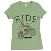 ride and fly high Ladies Fitted T-Shirt