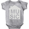 house music Baby Onesie