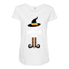 The Witch Is In Maternity Scoop Neck T-shirt