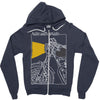 ride with pride Zipper Hoodie