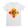 orange 18 Ladies Fitted T-Shirt