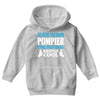 papa pompier Youth Hoodie
