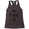 mr fix it handy man Racerback Tank